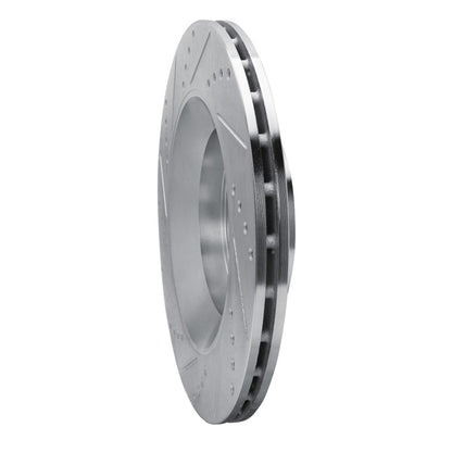 R1 Concepts R1 17-24 Maserati LeVante Rear Right Drilled & Slotted Silver Brake Rotor
