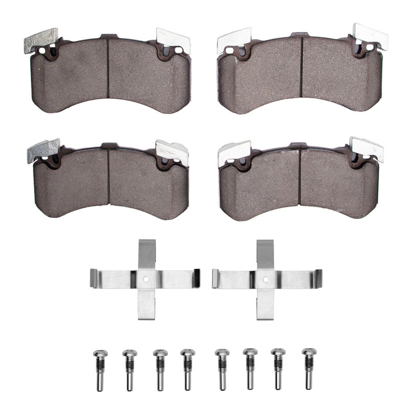 R1 Concepts R1 11-19 Audi A6 (USA/Canada) Front Semi Met Pads & Hardware Kit