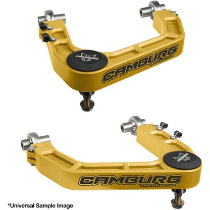 Camburg Toyota Tundra 2WD/4WD 22-23 KINETIK V2 Performance Billet Uniball Upper Arms (Gold)