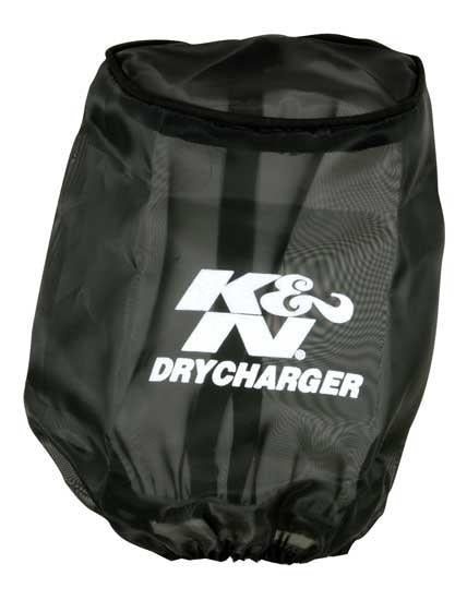 K&N Engineering K&N Air Filter Wrap Drycharger - Round Tapered - Black for 07-09 & 11 Polaris Outlaw 525