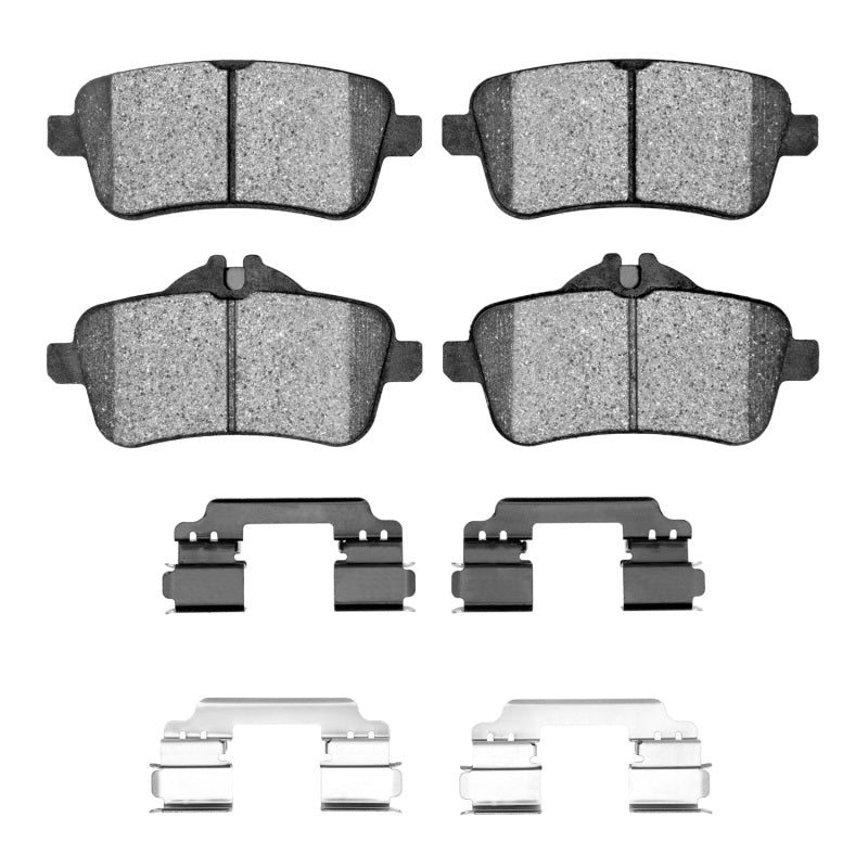 R1 Concepts R1 12-19 Mercedes-Benz GLS63 AMG Rear Semi Met Pads & Hardware Kit