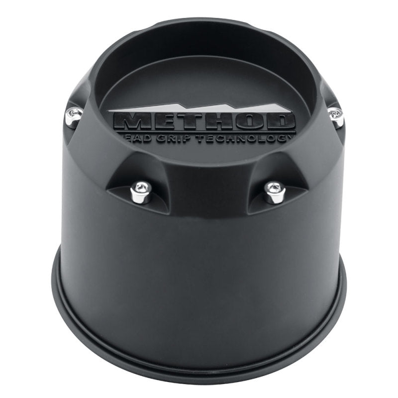 Method Wheels Method Cap T080 - 130.8mm - Black - Push Thru