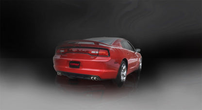 CORSA Performance Corsa 2011-2013 Dodge Charger R/T 5.7L V8 Polished Sport Cat-Back Exhaust