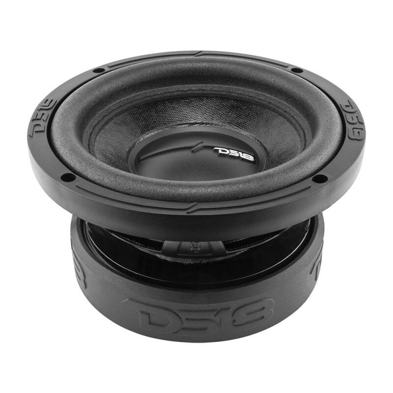 DS18 6.5in 300 Watts RMS 4 ohm DVC ZR Subwoofer