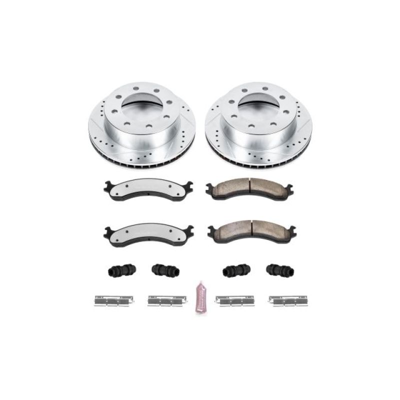 PowerStop Power Stop 00-02 Dodge Ram 2500 Front Z36 Truck & Tow Brake Kit