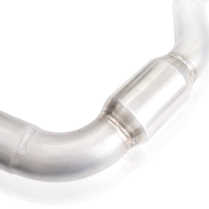 Stainless Works 2019+ Chevrolet Silverado 5.3/6.2 Catted Headers 1-7/8in Primaries 3in Leads X-Pipe