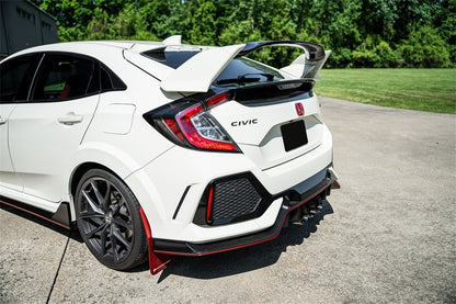 CORSA Performance Corsa 2017-2021 Honda Civic Type R Xtreme Cat-Back Tri Rear Exit with 4.5in Black Pro-Series Tips
