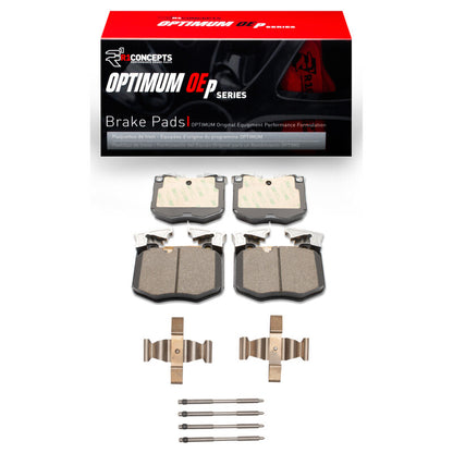 R1 Concepts R1 16-22 BMW 540I xDrive Front Optimum OE Pads & Hardware Kit