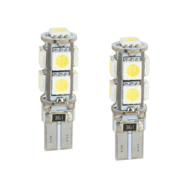 ORACLE Lighting Oracle T10 9 LED 3 Chip SMD Bulbs (Pair) - Cool White