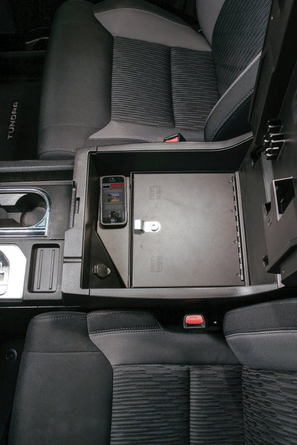 Tuffy Products Tuffy Console Safe W/ Keyed Lock For Toyota Tundra W/ Flow Thru Console