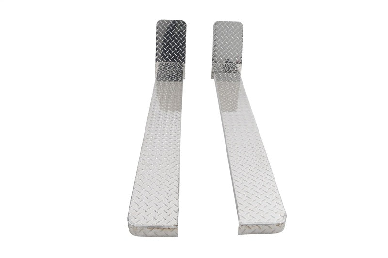 Dee Zee 08-14 Ford Econoline/E-Series Van Running Board Cab Section Brite-Tread Aluminum (Frt Door)
