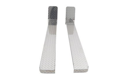 Dee Zee 08-14 Ford Econoline/E-Series Van Running Board Cab Section Brite-Tread Aluminum (Frt Door)