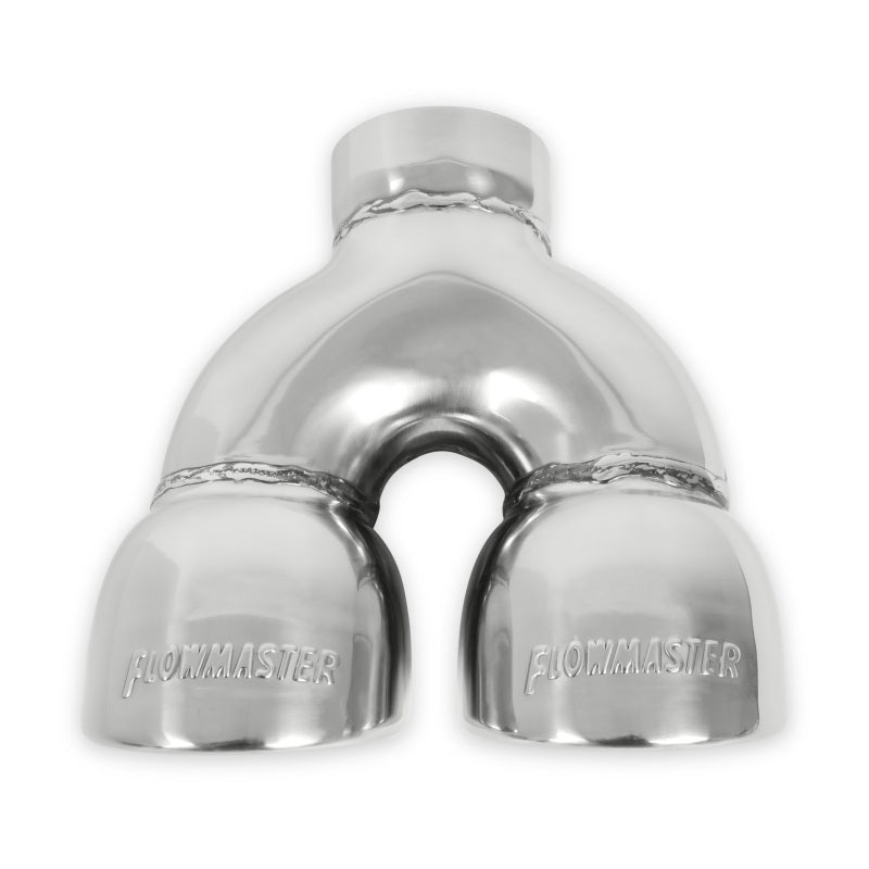 Flowmaster 3.5in. Dual X7.50in.X2.50in. SS Tip Roll