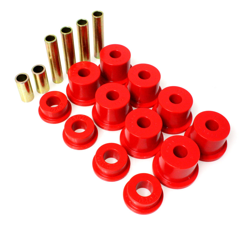 Energy Suspension Ford 4 Wd Front Spring Bushing Set - Red