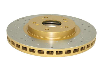 DBA 01-14 Acura CL Front Street Series Drilled & Slotted Rotor w/Gold Hat