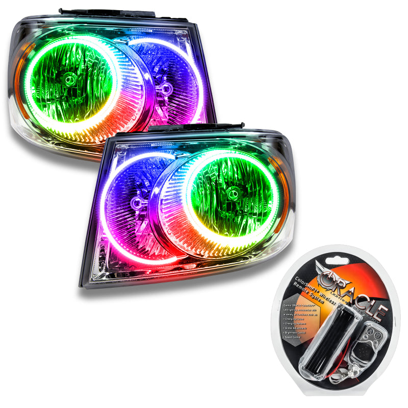 ORACLE Lighting Oracle 07-09 Dodge Durango SMD HL - Chrome - ColorSHIFT