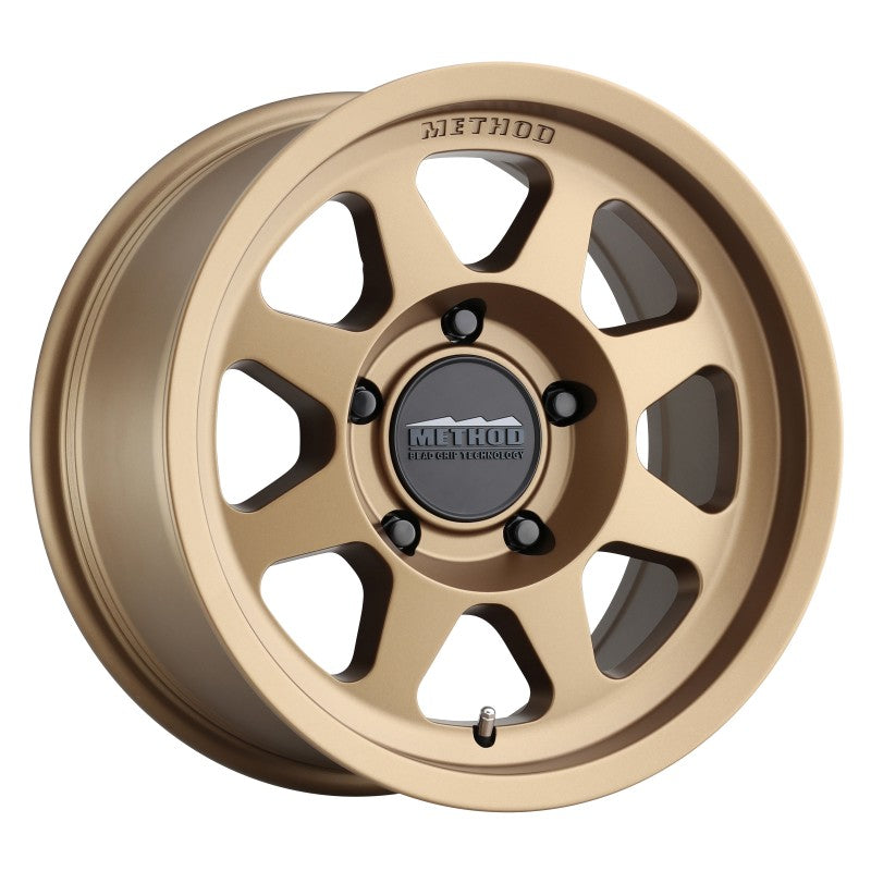 Method Wheels Method MR701 17x7.5 +30mm Offset 5x108 63.4mm CB Method Bronze Wheel