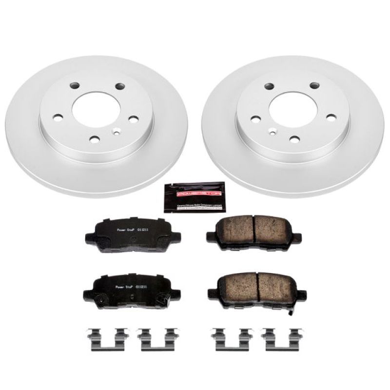 PowerStop Power Stop 05-09 Buick Allure Rear Z17 Evolution Geomet Coated Brake Kit