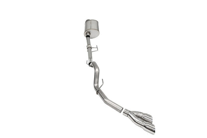 CORSA Performance Corsa 2021-2025 Ford F-150 Regular Cab/ 8in Bed 3.5L V6 Sport Cat-Back Single Side Exit-Polished