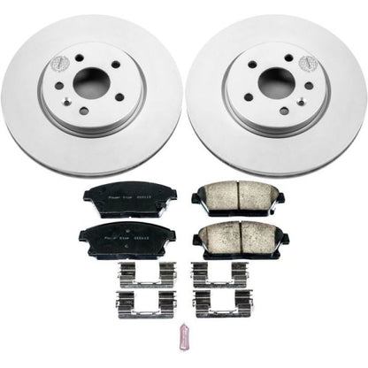 PowerStop Power Stop 15-16 Chevrolet Trax Front Z17 Evolution Geomet Coated Brake Kit