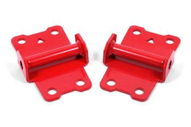 BMR Suspension BMR 82-92 F-Body Motor Mount Kit, Lower Solid - Red