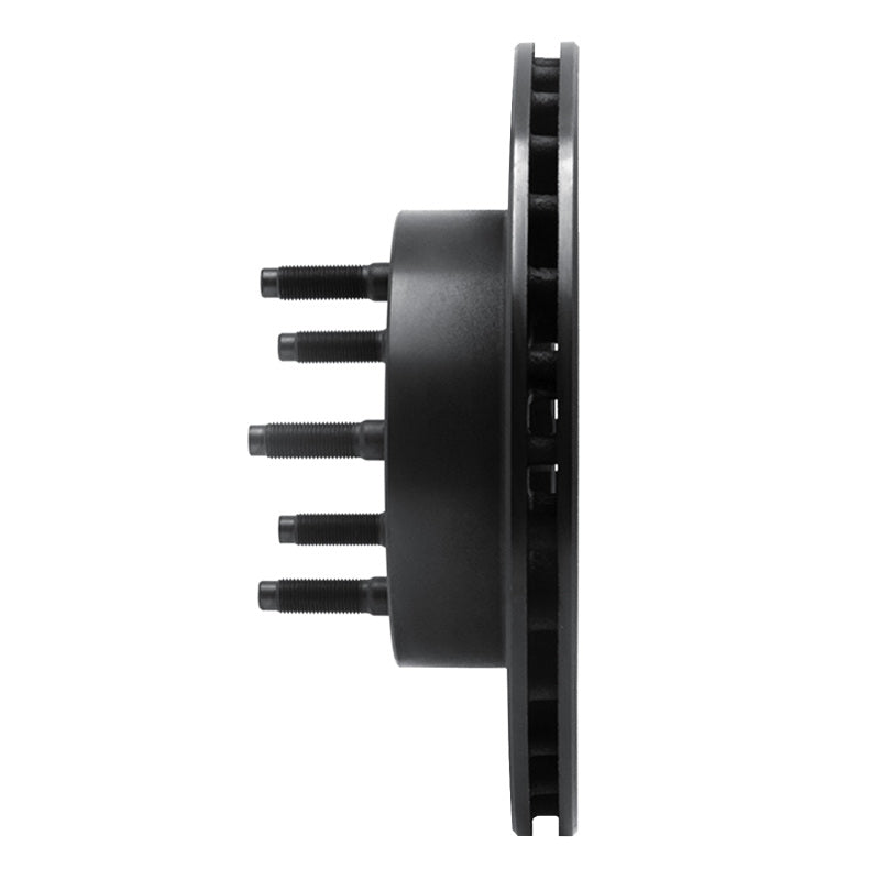 R1 Concepts R1 90-94 Ford Ranger (USA/Canada) Front Right Drilled & Slotted Black Brake Rotor