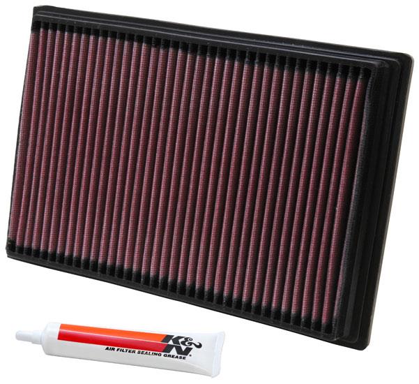 K&N Engineering K&N Replacement Air Filter - Panel 10.688in O/S Length x 7.125in O/S Width x 1.125in H