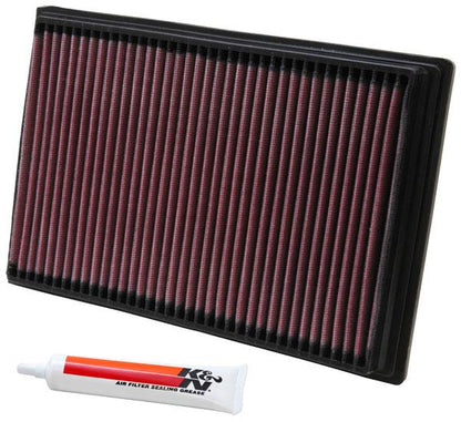 K&N Engineering K&N Replacement Air Filter - Panel 10.688in O/S Length x 7.125in O/S Width x 1.125in H