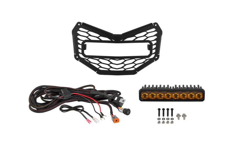 Diode Dynamics 17-26 Can Am Maverick X3 SS10 Grille Pro Yellow Combo