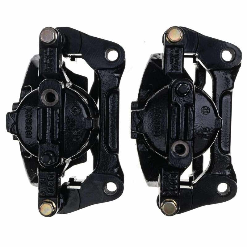 PowerStop Power Stop 08-16 Chrysler Town & Country Front Black Caliper - Pair w/Bracket