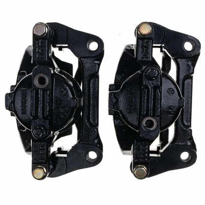 PowerStop Power Stop 08-16 Chrysler Town & Country Front Black Caliper - Pair w/Bracket