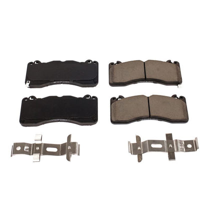 PowerStop Power Stop 15-19 Ford Mustang Front Z17 Evolution Ceramic Brake Pads w/Hardware