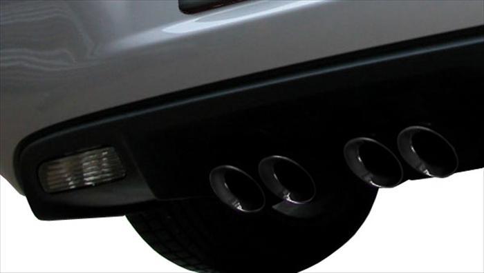 CORSA Performance Corsa 2009-2013 Chevrolet Corvette C6 6.2L V8 LS3 Manual Black Sport 3in Cat-Back