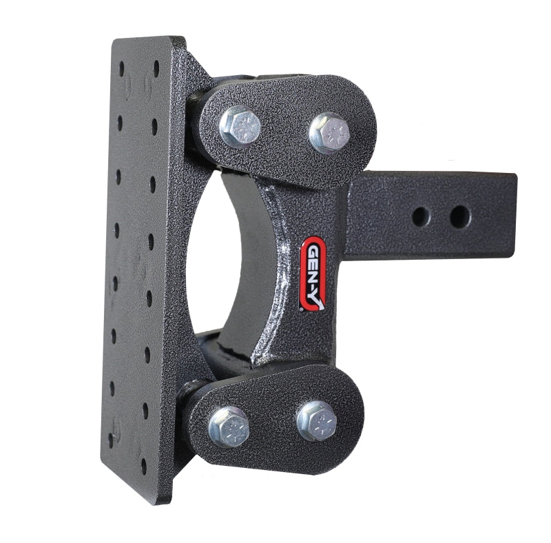 GEN-Y Hitch Gen-Y The Boss Torsion-Flex Pintle Plate 3in Shank 6.5in Drop 2.4K TW 21K Hitch