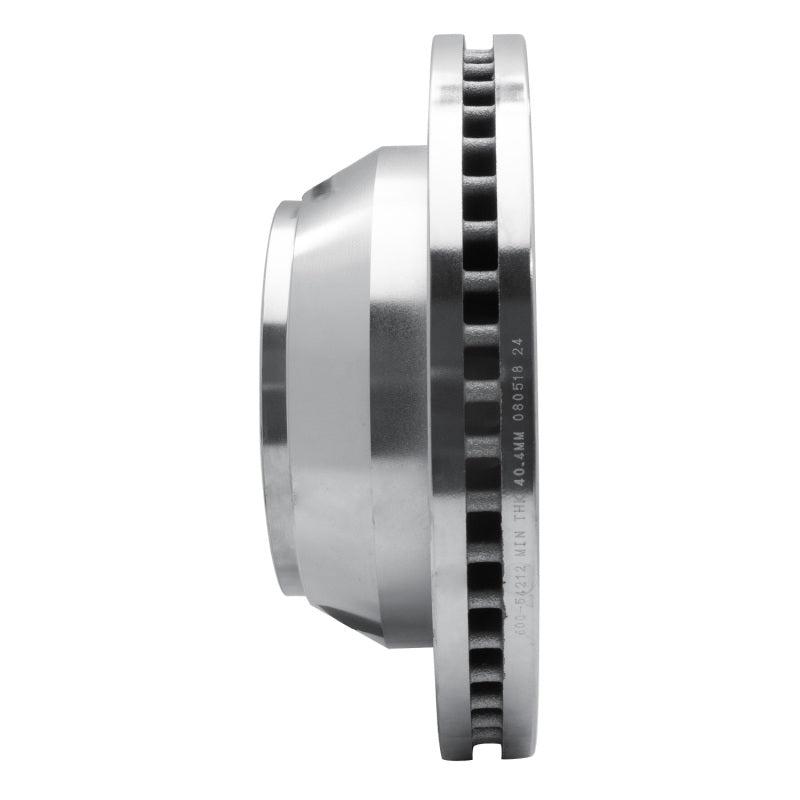 R1 Concepts R1 08-20 Ford E-Super Duty Rear Left Drilled & Slotted Silver Brake Rotor