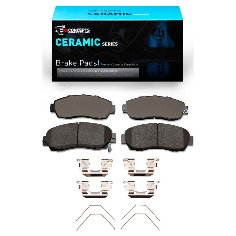 R1 Concepts R1 2005-2025 Acura TLX Front R1 Ceramic Pads & Hardware Kit
