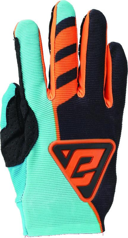 Answer Aerlite Nitro Gloves Black/Astana/Hyper Orange - XS