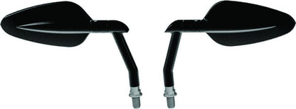 Burly Brand Radar Mirror Set - Black