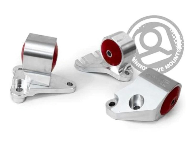 Innovative Mounts Innovative 92-93 Integra (Non GSR) B-Series Silver Aluminum Mounts 95A Bushings