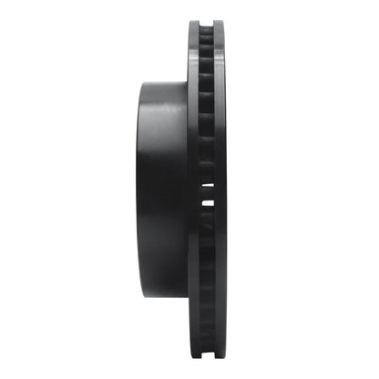 R1 Concepts R1 00-01 Dodge Ram 1500 Pickup Front Left Drilled & Slotted Black Brake Rotor