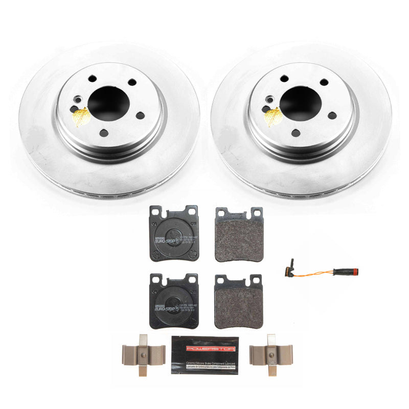 PowerStop Power Stop 01-04 Mercedes-Benz CLK55 AMG Rear Euro-Stop Brake Kit