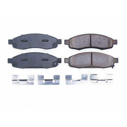 PowerStop Power Stop 05-06 Infiniti QX56 Front Z17 Evolution Ceramic Brake Pads w/Hardware