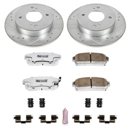 PowerStop Power Stop 01-02 Infiniti G20 Rear Z26 Street Warrior Brake Kit