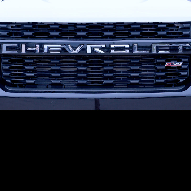 Putco 2020 Chevy Silverado HD - Grille Letters - Stainless Steel Chevrolet Letters