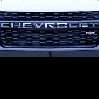 Putco 2020 Chevy Silverado HD - Grille Letters - Stainless Steel Chevrolet Letters