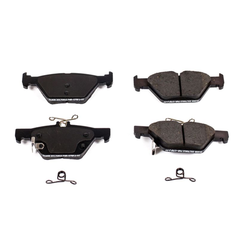 PowerStop Power Stop 2019 Subaru Ascent Rear Z17 Evolution Ceramic Brake Pads w/Hardware