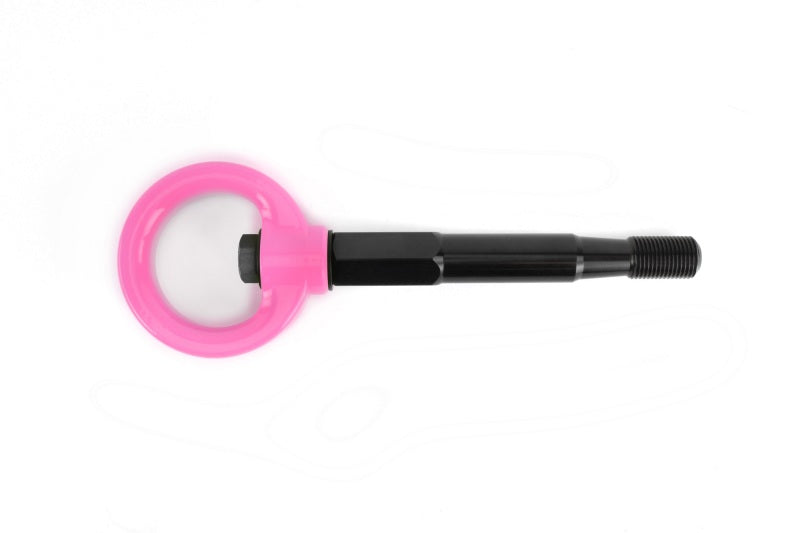 Perrin Performance PERRIN 15-17 Subaru WRX & STI / 13-17 Crosstrek / 12-16 Impreza Tow Hook Kit (Front) - Hyper Pink
