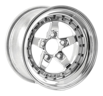 Weld Weldstar 15x8 / 5x4.75 BP / 5.5in BS Polished Wheel - Non-Beadlock