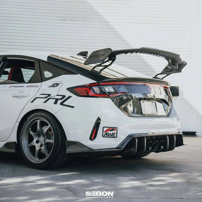 Seibon 2023+ Honda Civic Type R MB-Style Carbon Fiber Rear Diffuser
