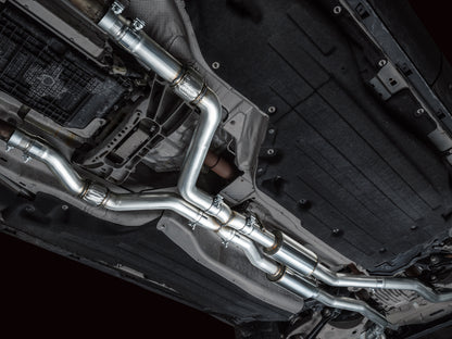 AWE Tuning 20-25 (Only Certain 2026 Models) Ford Explorer ST Touring Ed. Exhaust w/Chrome Silv Tips